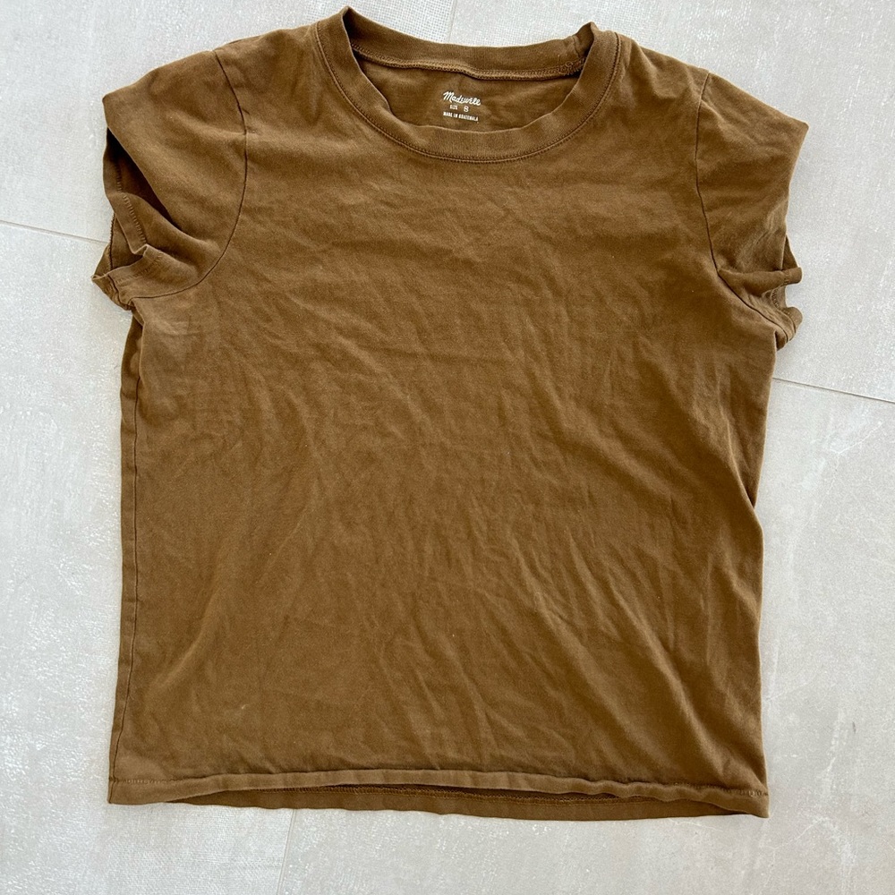 Madewell Olive S Tee
